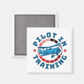 Piloot in opleiding magneet (Voorkant / Achterkant)