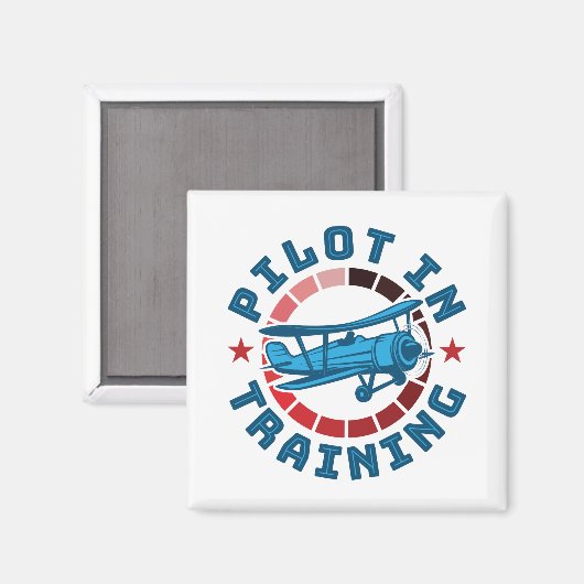 Piloot in opleiding magneet (Voorkant / Achterkant)