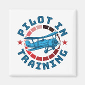 Piloot in opleiding magneet (Voorkant)