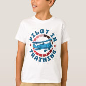 Piloot in opleiding t-shirt (Voorkant)