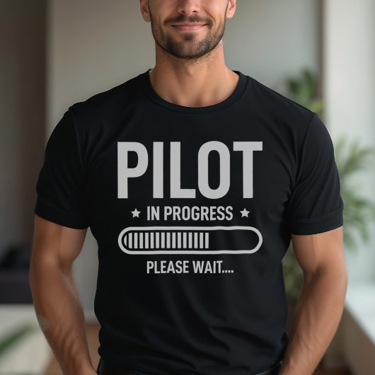 Piloot in uitvoering Grappig Student Pilot T-shirt