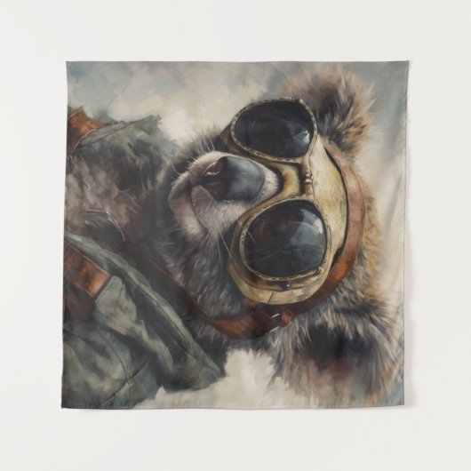 Piloot Koala Wandkleed (Voorkant (horizontaal))