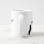 Piloot Luchtvaart Papa's Landing Grappige Kat Stop Grote Koffiekop (Achterkant)