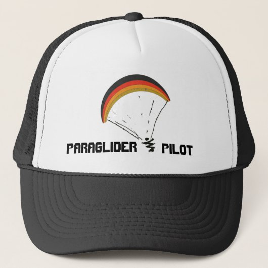 Piloot - Paraglider Trucker Pet (Voorkant)