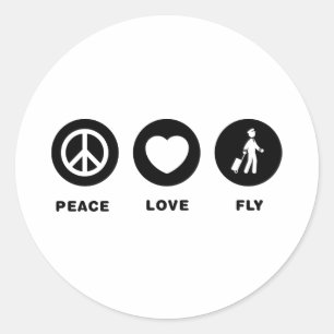 Piloot Ronde Sticker