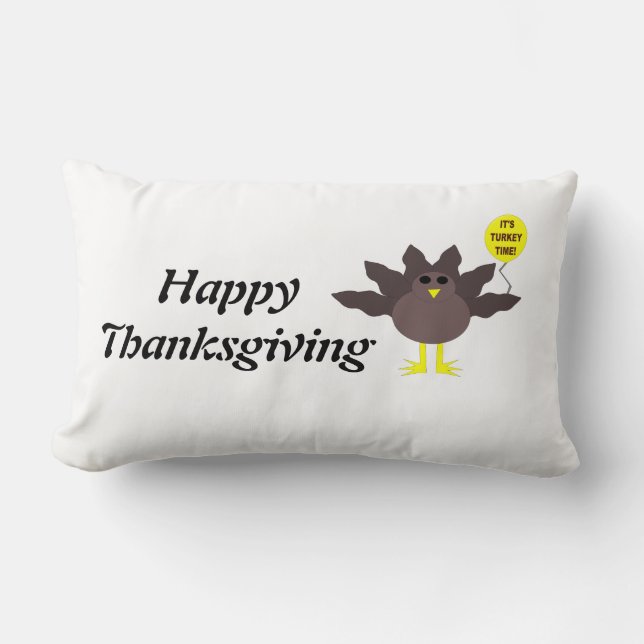  piloot Thanksgiving Turkije Kussen (Voorkant)