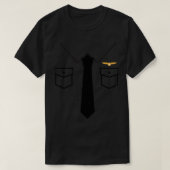 Piloot-uniform T-shirt (Design voorkant)