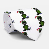 Piloot van de luchtmacht (met logo's) stropdas (Opgerold)