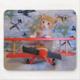 piloot van het Dolce-vliegtuig - Kitten / Muismat