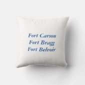  piloot van het militaire dienststation kussen (Achterkant)