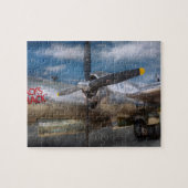 Piloot - Vliegtuig - de B-29-superfort Legpuzzel (Horizontaal)