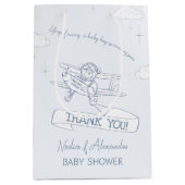 Piloot Vliegtuig Kostbare Cargo Books Geschenken Medium Cadeauzakje (Voorkant)