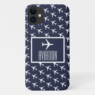 Piloot Vliegtuig Luchtvaart Vliegende iPhone 11 Ho Case-Mate iPhone Case