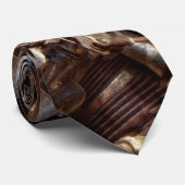 Piloot - Vliegtuig - Motoren op het gereed Stropdas (Opgerold)