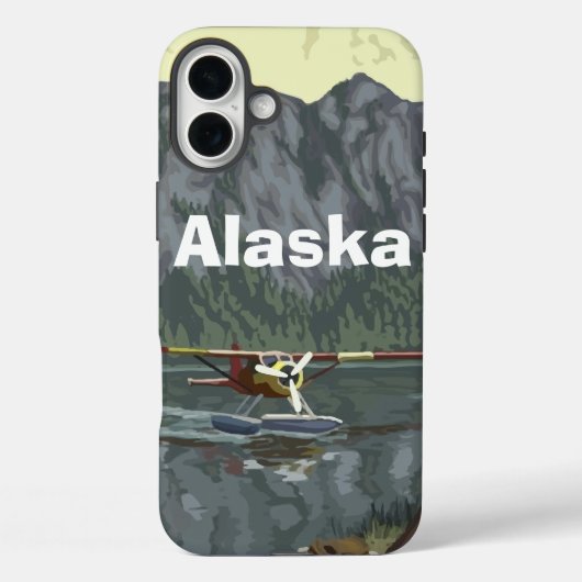 piloot-vliegtuig uit Alaska Case-Mate iPhone Case (Achterkant)