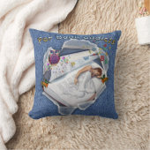 Piloot voor de boekverslaafde kussen (Deken)