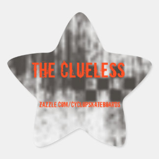 Piloot voor de clueless ster sticker