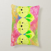 Piloot voor Kinderkamer met gele katten Accent Kussen (Achterkant (Verticaal))