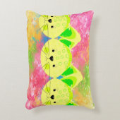 Piloot voor Kinderkamer met gele katten Accent Kussen (Voorkant(Verticaal))