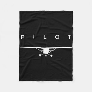 Piloot voor nieuwe piloot - Nieuwe piloot T-shirt Fleece Deken