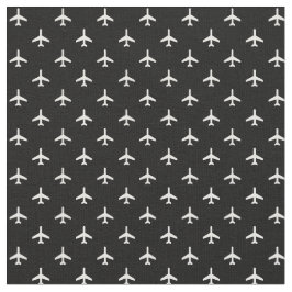 Piloot voor zwarte en witte moderne vliegtuigen stof