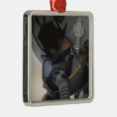 Piloot zit in zijn A-10 Thunderbolt II Metalen Ornament (Rechts)