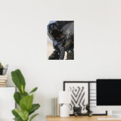 Piloot zit in zijn A-10 Thunderbolt II Poster (Thuiskantoor)