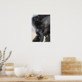 Piloot zit in zijn A-10 Thunderbolt II Poster (Keuken)