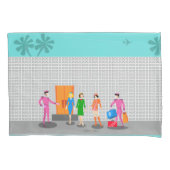 Pilootcase van de stuurloze partij bij atoompalmen kussensloop (Voorkant)