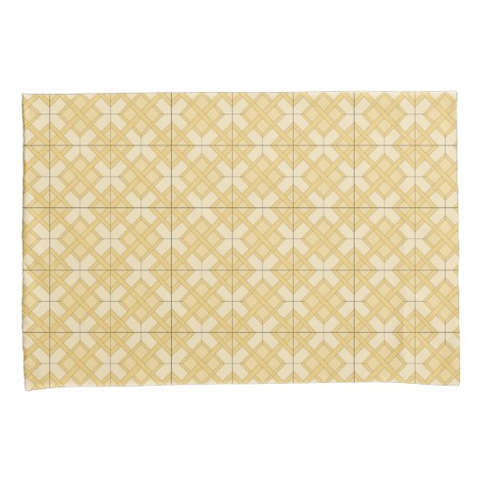 Pilootcase - Woven Lattice in Three Shades Kussensloop (Voorkant-Rechts)