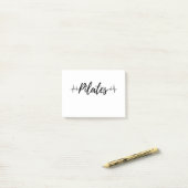 Piloothartslag Post-it® Notes (Op bureau)