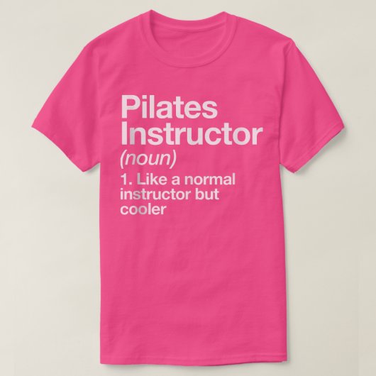 Pilootinstructeur Definitie Funny Trainer Gym Sp T-shirt (Design voorkant)