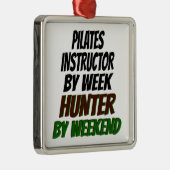 Pilootinstructeur Hunter Metalen Ornament (Rechts)