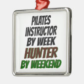 Pilootinstructeur Hunter Metalen Ornament (Links)