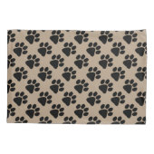 Pilootkassen - Puppy Paw Print Kussensloop (Achterkant-Links)