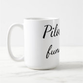 Pilootleven grappig leven mok (Links)