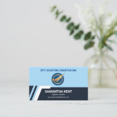 Pilootproject voor Logistiek baanvak op creatieve  Visitekaartje (Staand voorkant)