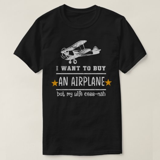 Pilootschenkingen voor pilotenvliegbrevetschenking t-shirt (Design voorkant)