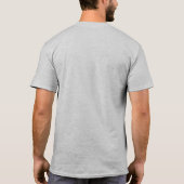 Pilootvleugels met propeller koele luchtvaart t-shirt (Achterkant)
