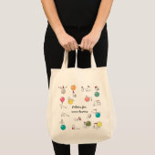Pilootzakken voor wijnliefhebbers tote bag (Voorkant (product))