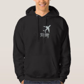 Pilot Airplane Plane Aviation I would Rather be Fl Hoodie (Voorkant)