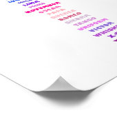 Pilot alfabet voor kinderen ABC leren Poster (Hoek)