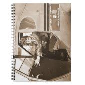 Pilot Amelia Earhart 1936 Notitieboek (Voorkant)