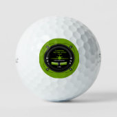 Pilot Aviation Geek Golfballen (Voorkant)