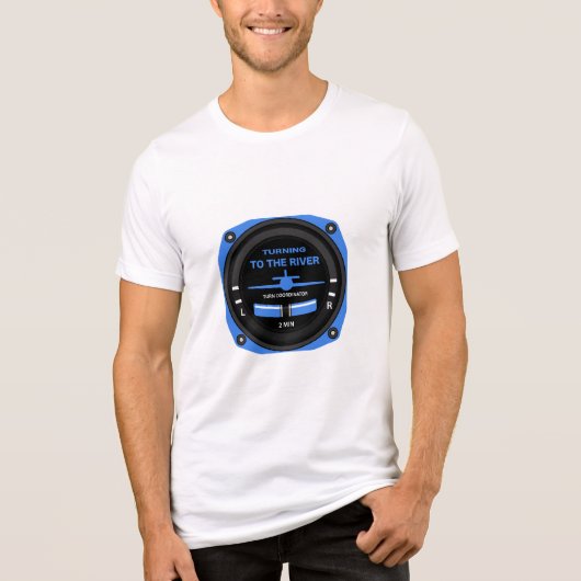Pilot Aviation Geek Tri-Blend Shirt (Voorkant)
