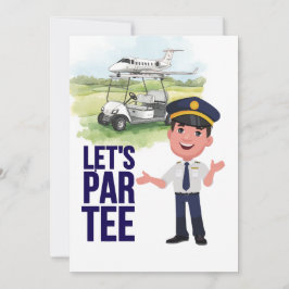 Pilot Aviation Industry Golfer at golf ball   Kaart