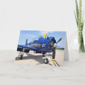 Pilot Birthday Card Kaart (Voorkant)