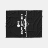 Pilot C172 Flying Gift Airplane Mode  Fleece Deken (Voorkant (Horizontaal))
