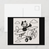 Pilot Cat Briefkaart (Voorkant / Achterkant)