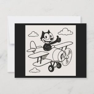 Pilot Cat Briefkaart